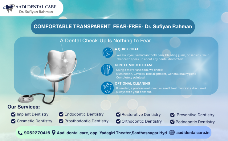 What Happens During a Dental Check-Up? A First-Timer’s Guide.